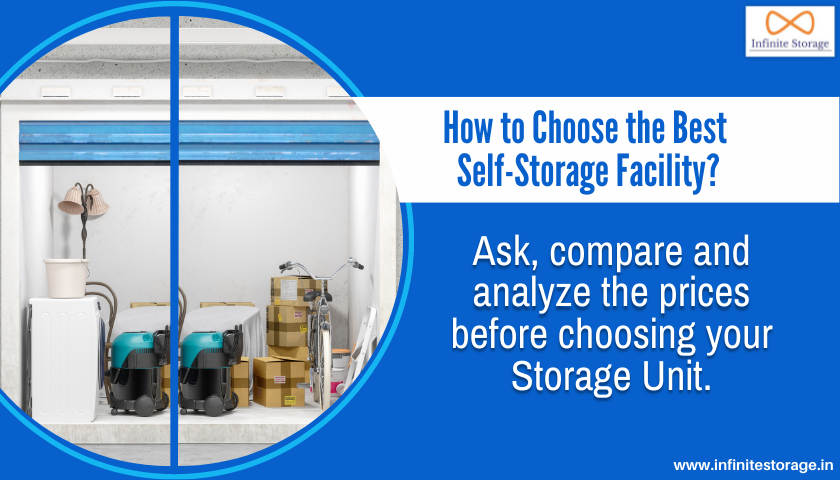 Self storage facility for business